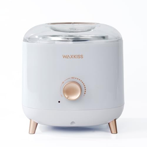 Large-Capacity Wax Warmer for Hair Removal – 1000 ml Wax Heater with Adjustable Temperature Control, Ideal for Salon & At-Home Use (White)