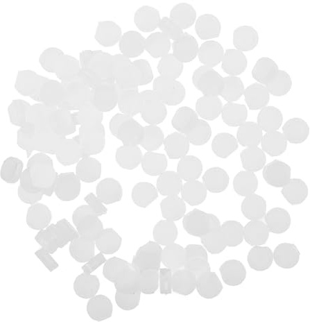 CALLARON 100 Stück Silikon Ohrclips Polster Schmerzfrei Ohrringverschlüsse zum Anclipsen für Selbstgemacht Schmuckherstellung und Modisches Design