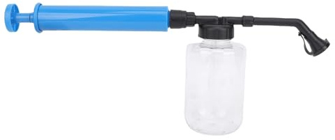 Eminchu Plumeau de Poudre de Terre de Diatomées, Applicateur de Poudre de Jardin de Grande capacité de 500 ML avec Poteau étendu pour Une Utilisation Intérieure et Extérieure