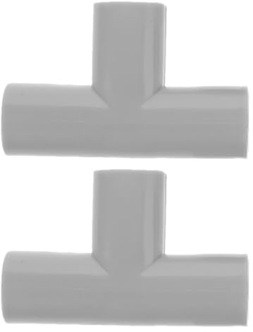 ADOCARN Conectores en Forma de T para Parque Infantil, 2 Piezas, Material PE Diseño Desmontable y Elegante para Cercas en Jardines y Salas de Estar