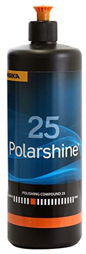 Mirka Pasta Lucidante Polarshine 25 1000 ml senza silicone | Lucidante professionale grossolano senza silicone ideale per finiture su legno e metallo alta efficacia e durata