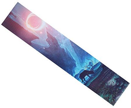 Tenlacum Dickes Skateboard Longboard Griptape Deck Sandpapier Grip Tape Aufkleber Langboard Sandpapier Outdoor Sports kleine Werkzeuge - 25 x 120 cm (E)