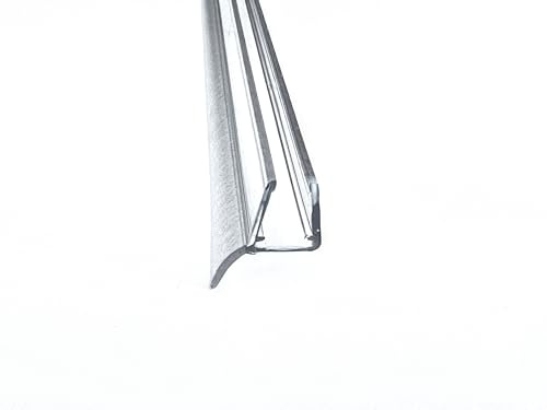 KRISTHAL Lippendichtung 135° (Spaltdichtung), Duschdichtung für 6 und 8 mm Glas, Dichtleiste mit 200 cm Länge, Made In Germany, Art. 5071
