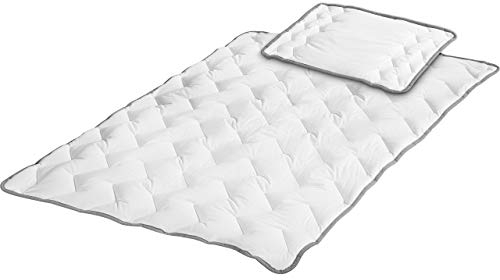 Badenia Kinderbettenset Trendline Kochfest Steppbett Größe 100x135 cm und Kinderkissen 40x60 cm