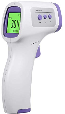 Kylewo Poapo Temperaturpistole Non, Berührungsloses Handheld-Infrarot-Thermometer Hochpräzises Thermometer Industrielles Temperaturmessgerät