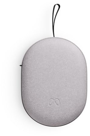 Étui de Transport Meta Quest — Compatible avec Meta Quest 3/3S — Protection et esthétique Premium — Touch Plus, la Sangle de Maintien, Les Sangles Actives, Le câble de Recharge et l’Adaptateur