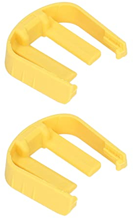 Zerodis Clip C per Rondella per Auto, Parte di Ricambio per Rondella di Pressione con Fibbia per Connettore Rapido per Lavatrice per K2 K3 K7 (Giallo)