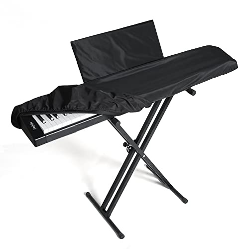 Kopinma Klaviertastatur-Staubschutz für 88 Tasten, Elektronische Klavierabdeckung mit Notenständerabdeckung, E-Piano-Abdeckung, Staubdicht und Waschbar