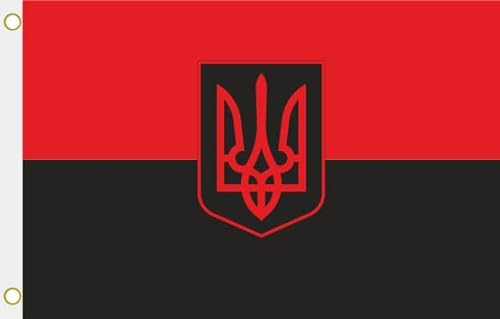 U24 Flagge Fahne Ukraine Aufständige Armee Hissflagge 90 x 150 cm