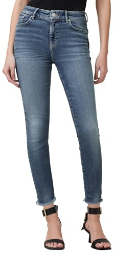 AllSaints Jeans da Donna Miller Pushup, Blu Reale Intenso, 27