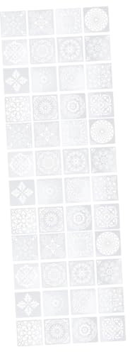 Tofficu 3 Sätze Mandala-zeichnungsvorlagen Basteln Malvorlagen Mandala-schablonen Schablonen Zum Malen Vorlagen Zum Malen Von Mandalas Vorlagen Zum Zeichnen Von Blumen 16 Stück * 3