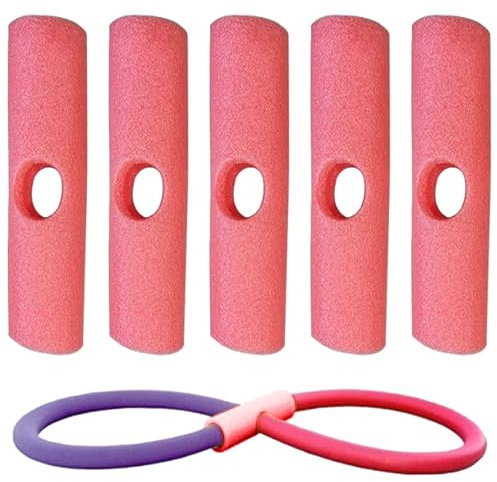 Dewireaey 5 nouilles de piscine supplémentaires en mousse - Équipement de natation pour jardin, famille, adolescents, amis, filles et fils