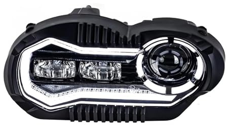 Faro Per Motocicletta Per B&MW Per R1200GS Per Adventure Per E24 Per E9 2005-2013 Gruppo Ottico Anteriore Per Moto Fendinebbia Proiettore 65W