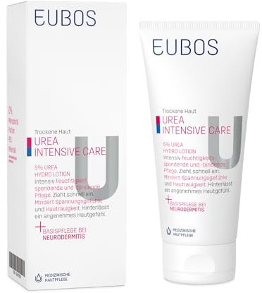 EUBOS UREA INTENSIVE CARE | Hydro Lotion 5% | Für trockene Haut | Vegan | 200ml