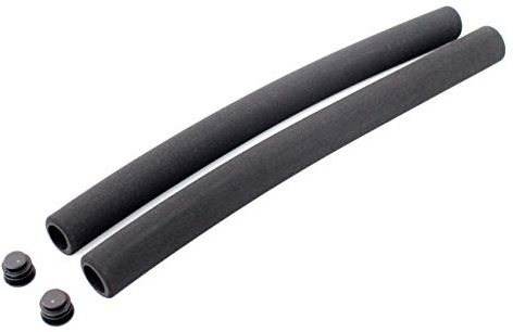 CONTEC Griffbezug für Multifunktionslenker, Schaumstoff, Paar, schwarz, 6 x 400 mm