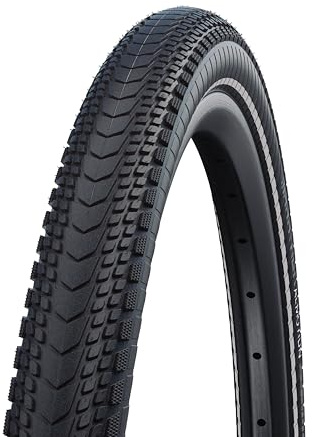 Schwalbe Faltreifen Marath.almotion Hs603, Pneumatico pieghevole Unisex adulto, Nero, 28x2.15 55-622