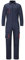 Yukirtiq Tuta da Lavoro Multitasche Uomo Intera Meccanico con Zip Doppio Elastica in Vita, Blu Navy, XL