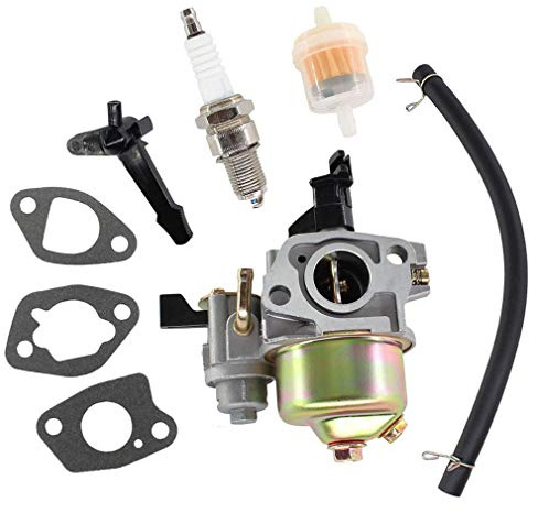 AISEN Vergaser & Dichtung Zündkerze für Einhell Royal RPM 51 S, BG-PM 46 S, GH-PM 46/1 S Rasenmäher