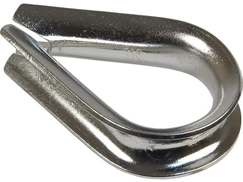 Guardacabos acero inoxidable - 6 mm