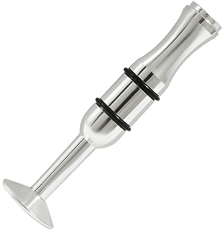 Bonsicoky Trompetentrainer Embouchure Trainingsgerät Mundstärke Builder für Blasinstrumente Zubehör Silber