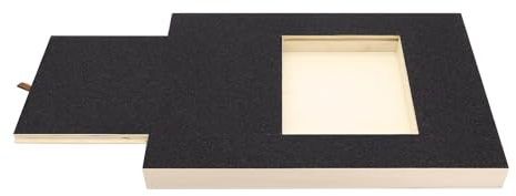 Yuhtech Kratzbrett für Hunde, Nägel schärfendes Brett mit Leckerlibox