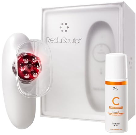 Redu Sculpt - Máquina de esculpir el cuerpo 3 en 1 - Dispositivo de tensado de la piel para estómago, brazos, piernas y cartucheras - Herramienta de masaje anticelulítico para reafirmación y