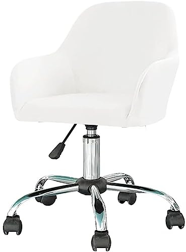 Bar Stuhl Hocker Abdeckungen, Samtbezug mit drehbarer Armlehne und gebogener Rückenlehne, Stuhlhussen für Home-Office-Schreibtisch, Stretch-Bezug für Esszimmerstühle mit Ohrensessel, für Schminktisch