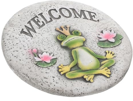 BAZEITFLOW Dekorative Garten Trittsteine Robuste Rutschfeste Pflastersteine Für Außenbereiche Vielseitige Stepping Stones Für Und Garten Einfache Pflege Stilvolle Deko Für Villa Und