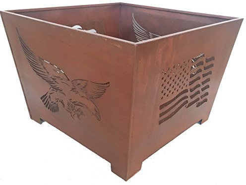 Esschert Design ff1009 Serie Eagle Fire Korb