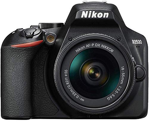 Nikon D3500 + AF-P 18–55 Kit fotocamere SLR 24,2 MP CMOS 6000 x 4000 Pixel Nero