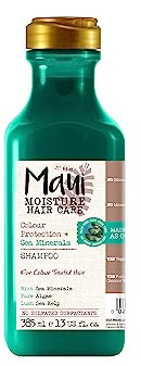 Maui Moisture Colour Protection Sea Minerals Locken Shampoo, reichhaltiges Haarshampoo mit wertvollen Meeresmineralien, feuchtigkeitsspendende Haarpflege für coloriertes Haar, vegan* (385 ml)