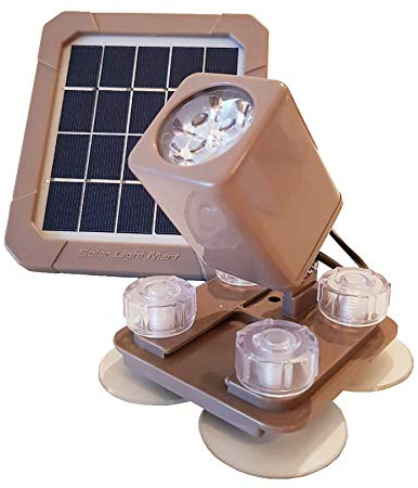 AquaHEX 60X Solar Underwater Submersible Spotlight, Pond Pool Fountain Water Feature Outdoor Garden Landscape, Waterproof Dusk to Dawn, Warm White LED