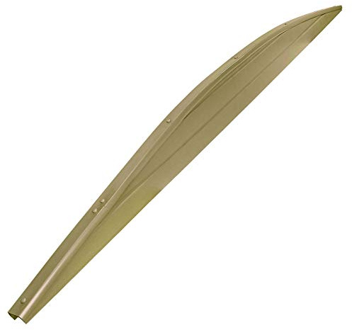 Eco Fence Composite Fencing Panel Top - Natural, 1.829m (6 Foot), Convex