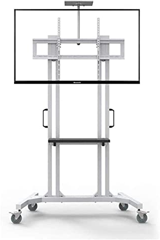 BKWJ 60-100Inch Television Stands On Wheels, TV Riser TV Mounts, Stands & Turntables, Office Home Trolley Floor Bracket, Max Load 130kg/286lb