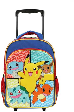 Bioworld Pokemon Pikachu e personaggi preferiti 40,6 cm zaino per ragazzi