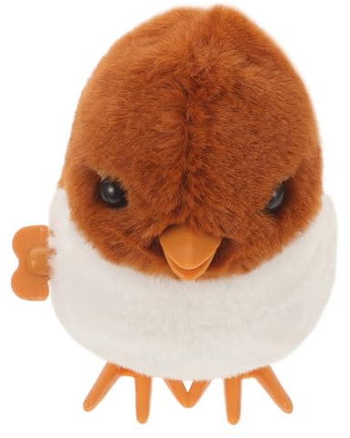 OATIPHO Aufziehspielzeug Spatz Modellierung Helle Farben Plüschtier Spielzeug Tierform Aufziehspielzeug Jungen Und Mädchen