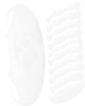 VICASKY 50pièces Visière De Pour Coiffure Masques Écrans Pour Couper Cheveux Boucliers Pour Yeux Salon Transparent
