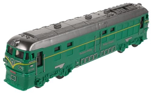 VICASKY Trenino Inerzia Mini Treno Decorativo Per Ragazzo Con e Suono Realizzato in Plastica Resistente Per Sviluppo Regalo Per Compleanni e Festività