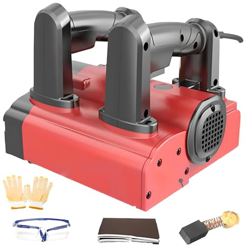 Electric Hand Planer, Electric Planer Cordless Handheld Wood Planing Machine, 2780W Electric Power Shovel Wall Machine