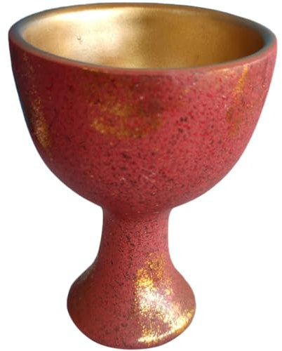 Alipis Copa De Resina Para Adoración Cáliz Del Altar Suministros Para Copas De Adoración Decoración Ritual Resistencia Alta Decoración Para Hogar Templo Adorno Único