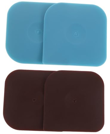 POPETPOP 4pezzi Raschietto per Pentole in Ghisa e Padelle Strumento Raschietto per Pulizia delle Pentole in Nylon Utensili da per Rimuovere Residui Impugnatura Ergonomica