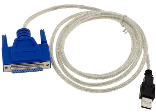 KALEA-INFORMATIQUE Konverterkabel LPT IEEE1284 parallel zu USB mit DB25-Buchse. Länge 1.2M