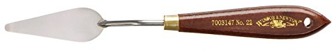 Winsor & Newton Coltello da Pittura, Acciaio Inossidabile, Malmesser - Nr. 22