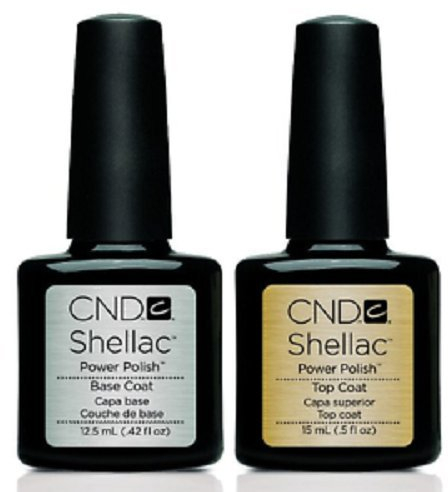 CND Shellac Top/Base Nagellack, 15 ml / 12,5 ml