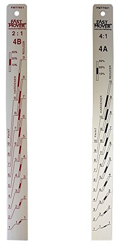 Schnell Mover Tools, Aluminium Paint Rührstab 2: 1 & 4: 1