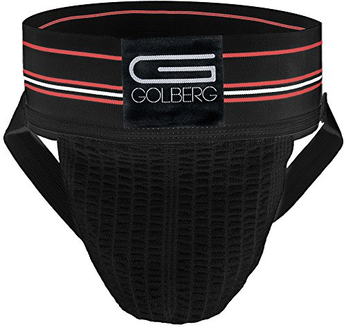 GOLBERG Herren Athletic Supporter 2er-Pack, Schwarz, Small
