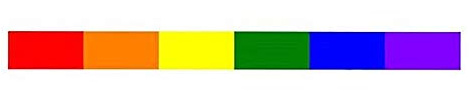 EROSPA® Auto-Aufkleber - Streifen - Rainbow/Regenbogen - Car-Sticker - Gay Pride LGBT
