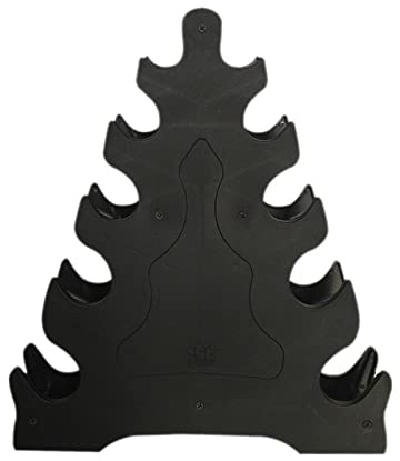 Sharplace Kurzhantel Hantelhalter Gymnastikhantelbaum Schwarz - Hantelständer für 5 Gymnastikhanteln - 33x28x9cm