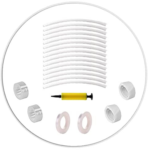 IWTBNOA Arco Cerchio Per Palloncini, Cerchio Supporto per Palloncini, Kit Arco Palloncino, Kit Arco Palloncino Rotondo, Palloncino Arco Ghirlanda Palloncini Decorazione per Matrimoni,Compleanni, Feste