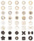 Broche de Boutons,Boutons Broche Chemise,Boutons de Broche de Sécurité,40 Pièces Boutons de Chemise Invisibles,Couvrant Boutons Broche,Vetement Bouton Pins,Femme Pin Bouton,Broche Femme Bouton Pins